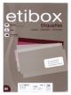 ETIQUETAS ADH.IMPR. ETIBOX A4 BLANCA CAJ