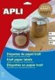 ETIQUETAS ADH.IMPR.APLI KRAFT 99x57 C/10