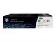 TONER HP CF341A Nº126A PACK TRICOLOR