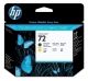 Imagen CABEZAL HP C9384A Nº72 NEGRO MAT Y AMARI