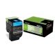 Imagen TONER LEXMARK 80C20K0 CX310/C410 CIAN