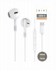 AURICULARES TECHONE BOTON USB-C BLANCO